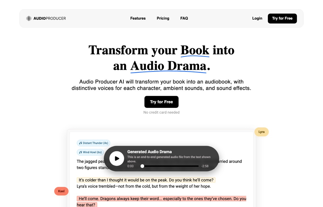 AudioProducer.ai